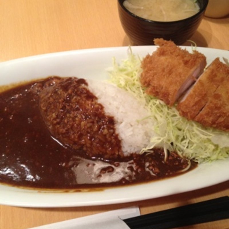カツと特製カレー(ポンチ軒 )
