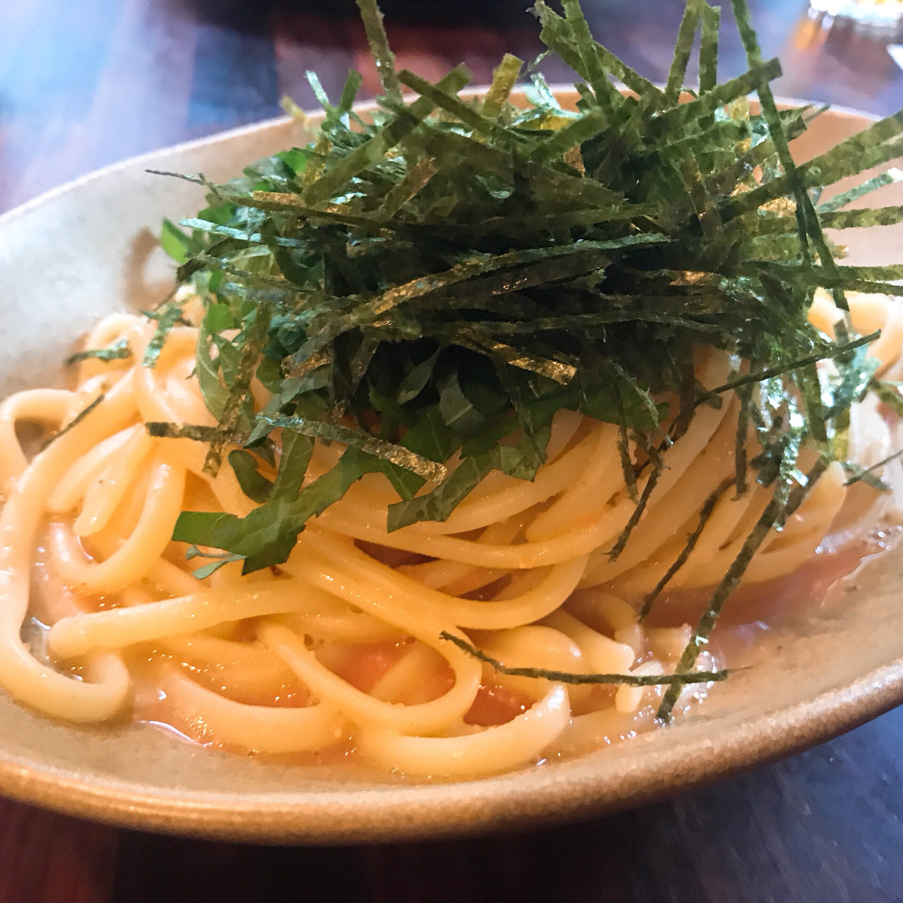 明太子と大葉と大根おろしのパスタ 生パスタ食堂 伊酒場 タツヤ の口コミ一覧 おいしい一皿が集まるグルメコミュニティサービス Sarah