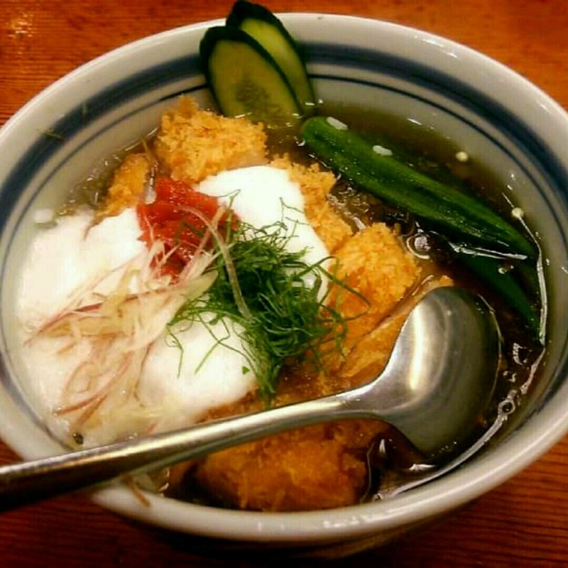 冷やしカツ丼(かつ吉 水道橋店)