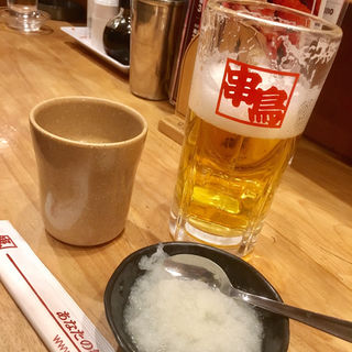 生ビール(串鳥 南四条店)
