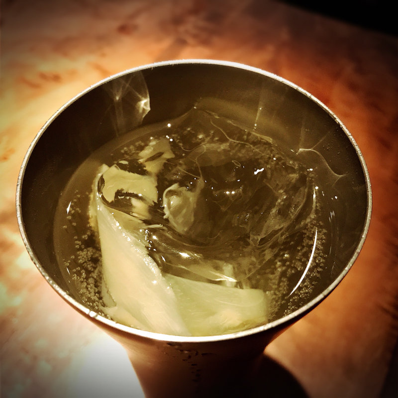 ガリ酎ハイ(あげまき)