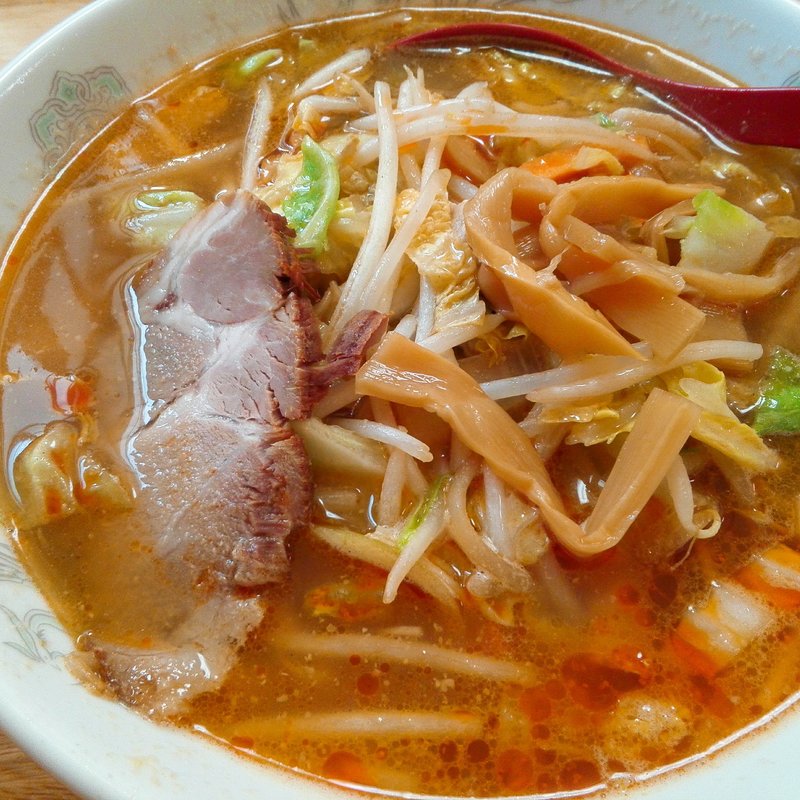 辛口ラーメン(太陽食堂 )