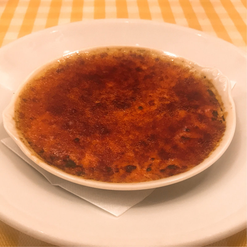 クレームカタラーナ(トラットリア エ ピッツェリア ラルテ)