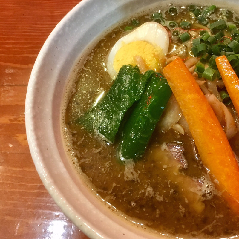 スープカレーラーメン(拉麺 札幌ばっち軒)