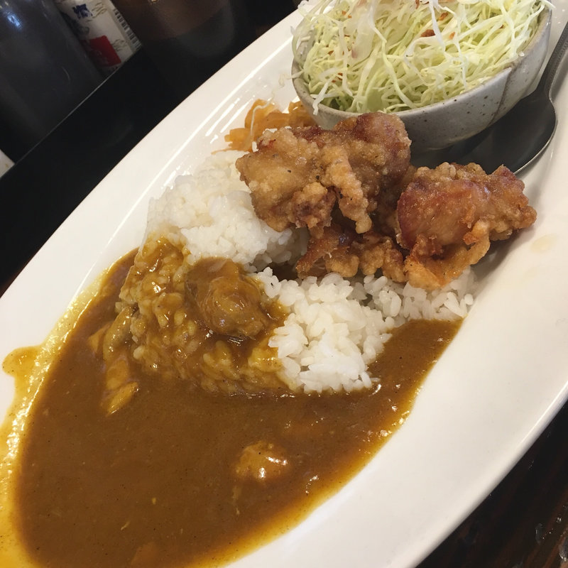 スパイシーチキンカレー(備長扇屋 立川曙町店  （びんちょうおうぎや）)