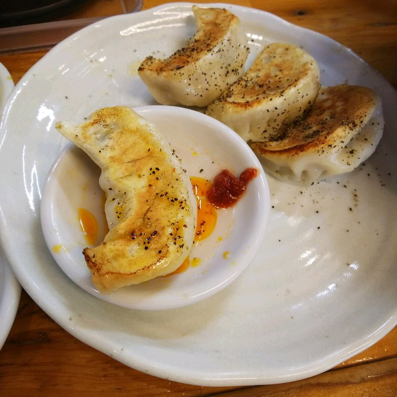 ランチ餃子セット 塩(二代目蝦夷 )