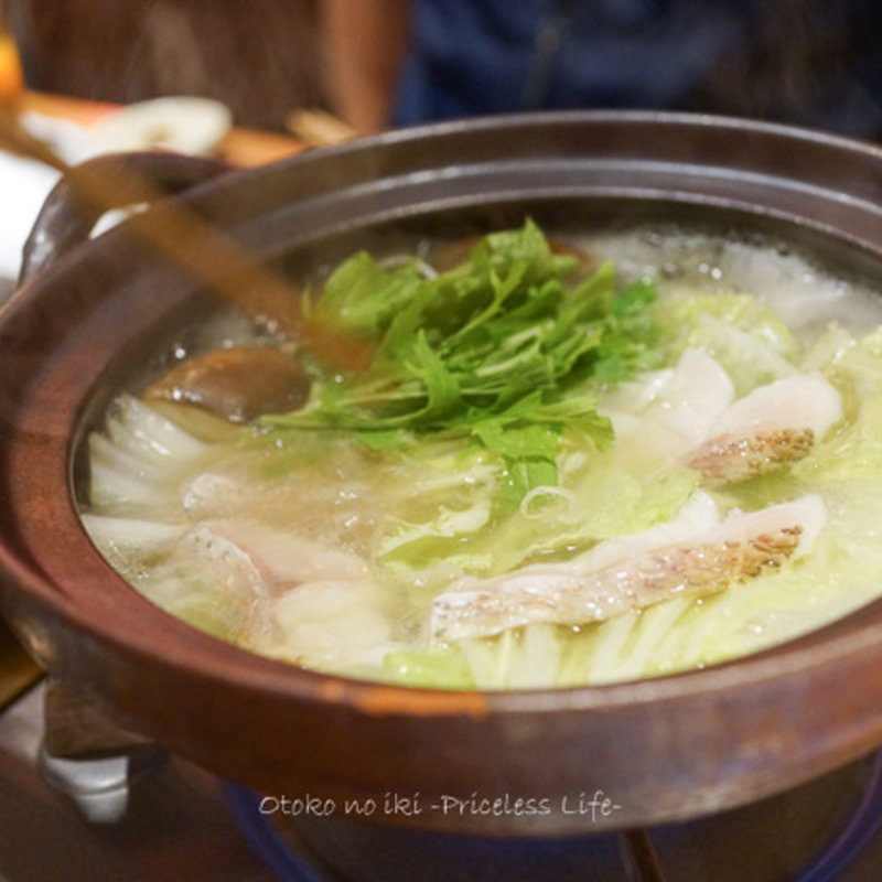 のどぐろしゃぶしゃぶ(銀座 中俣)