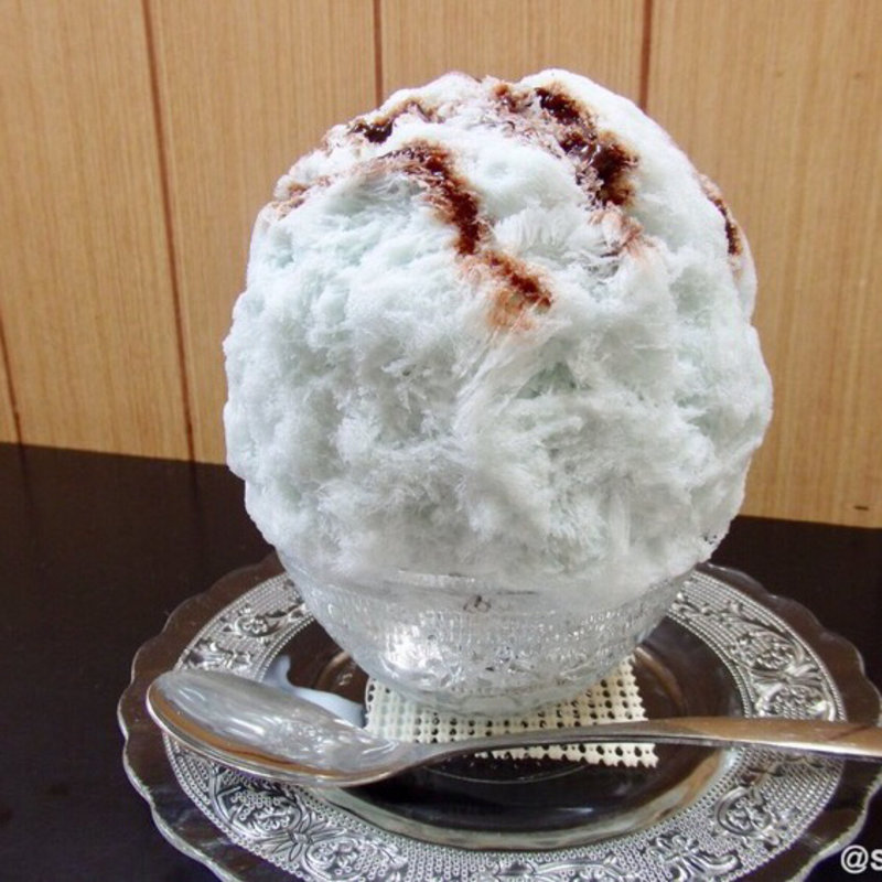 チョコミントかき氷(六花 （リッカ）)