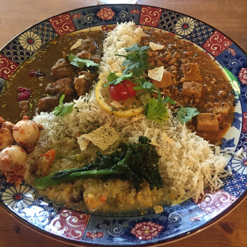 3種盛カリー(CAFÉ TOKIONA)