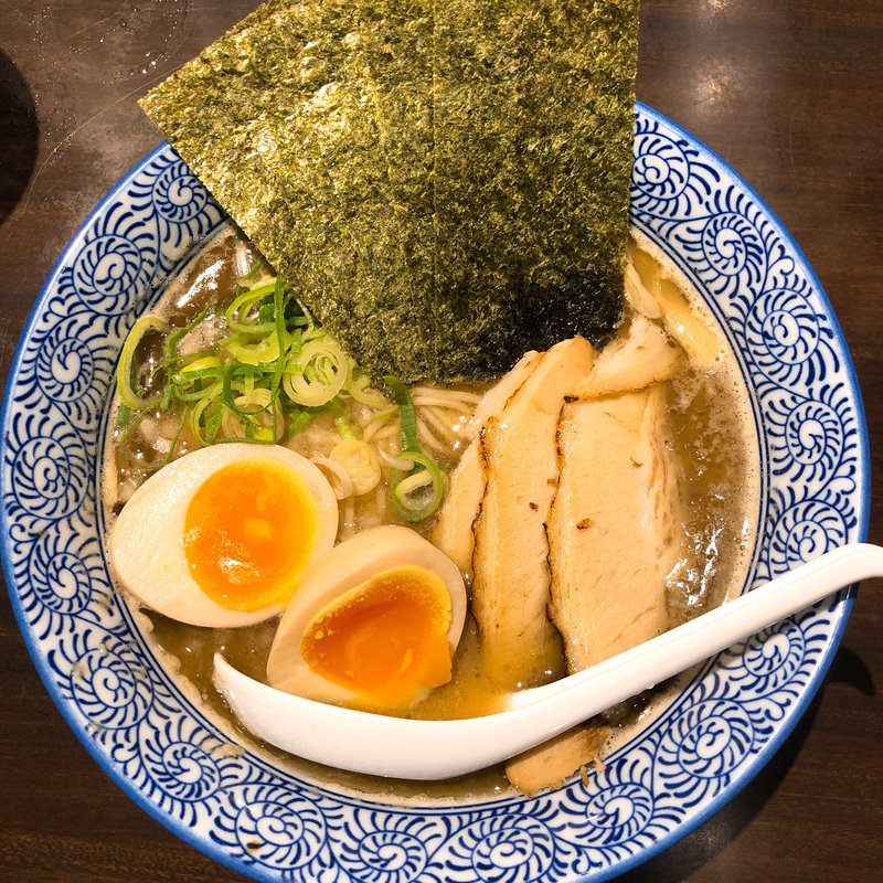 濃厚焦がしにんにく中華そば(麺屋銀星 高円寺本店)