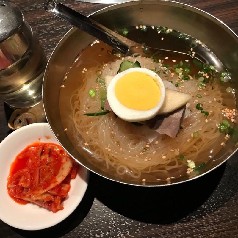 韓国冷麺 ハーフ(まつり家富田林店)