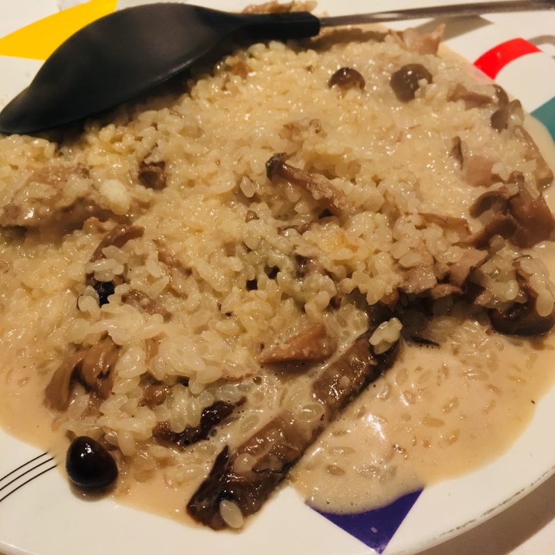 ポルチーニのリゾット(アントニオ デル ポライオーロ （Antonio　del　Pollaiolo）)