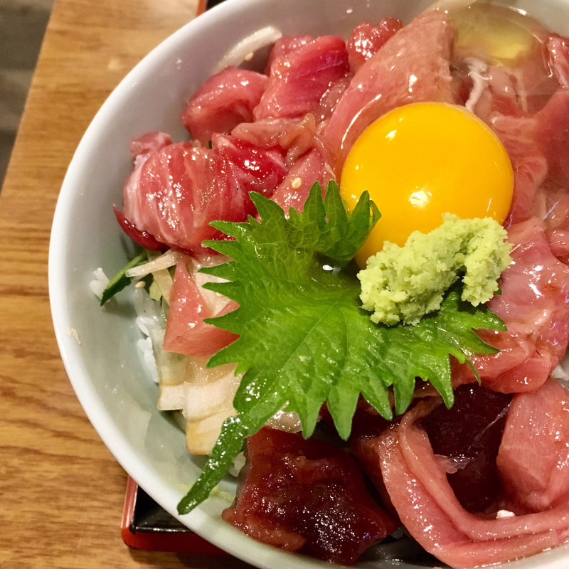まぐろ中おち定食大盛り(とり将 )