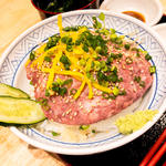 生肉ネギトロ丼(浅草橋 鮨 うらおにかい)