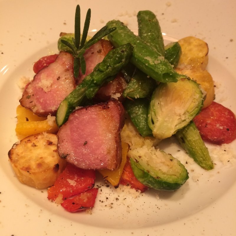 季節野菜の温製サラダ(アッロースト)(トラットリア バール ジョルノ (Trattoria Bar Giorno))