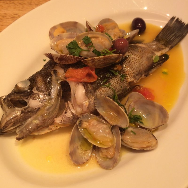 石川県産黒メバルのアクアパッツァ(トラットリア バール ジョルノ (Trattoria Bar Giorno))