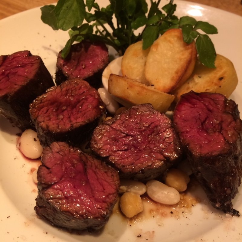 ブラックアンガス牛ハラミのグリル・マルサラ・ソース(トラットリア バール ジョルノ (Trattoria Bar Giorno))