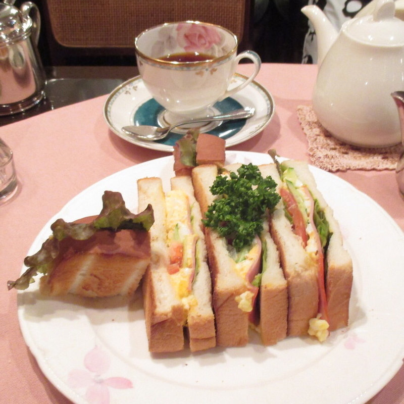 ハムエッグサンド(自家焙煎珈琲 濱田屋)