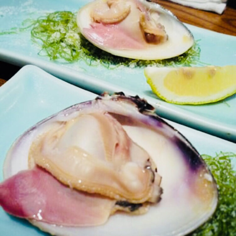 焼きハマグリ(麻鳥・串焼きと釜めし)