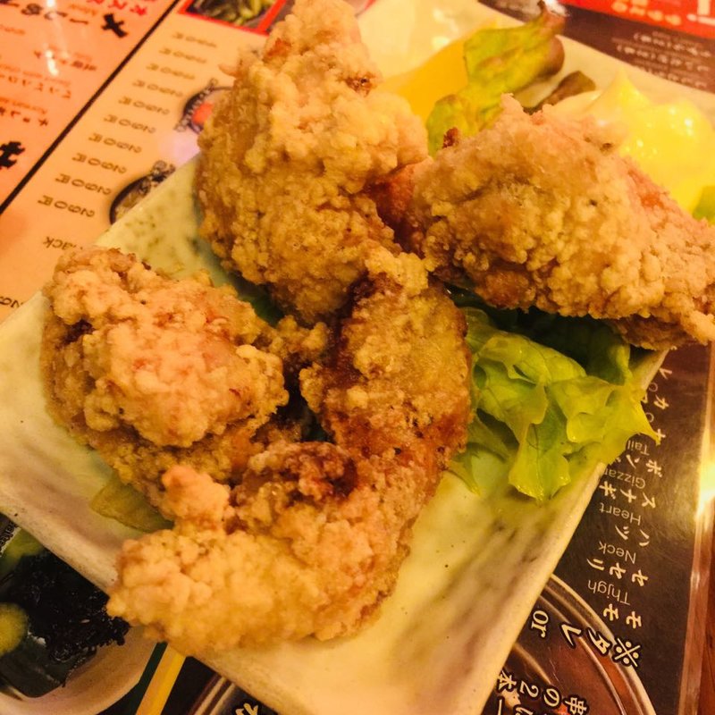 唐揚げ(炭火鳥酒場 赤羽鳥一家)
