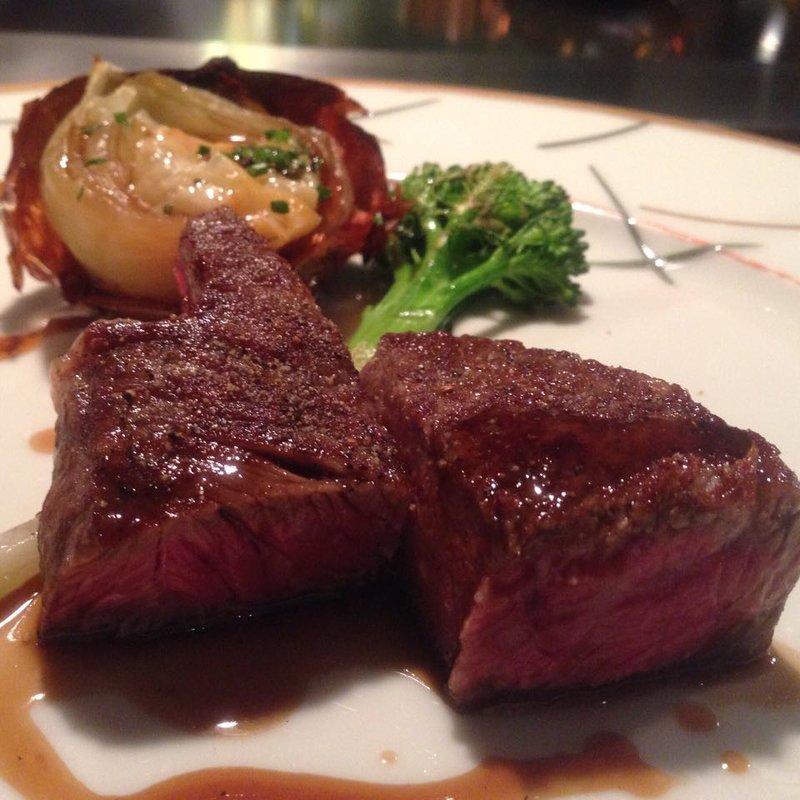 うかい特選牛ランプステーキコース(あざみ野うかい亭)