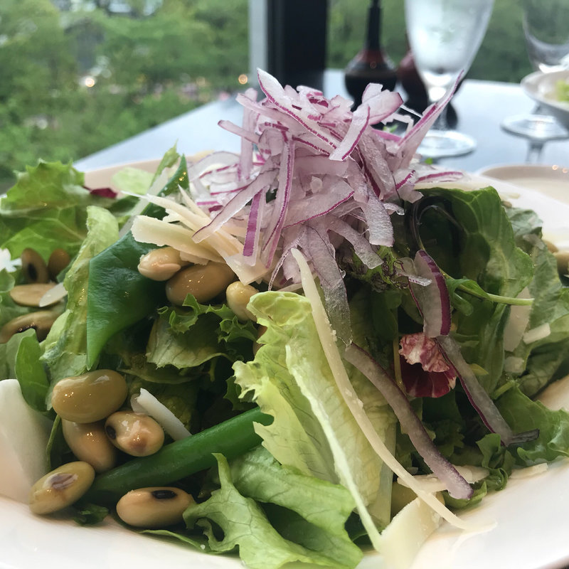 信州豆と葉野菜のサラダ(酢重ダイニング　六角 東京ミッドタウン店 （ロッカク）)