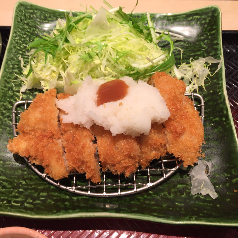 梅おろしチキンカツ定食(大戸屋 京都錦小路店 )