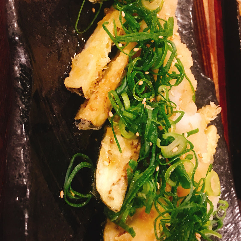 揚げ茄子のたっぷりみぞれかけ(山内農場 天満橋駅前店)