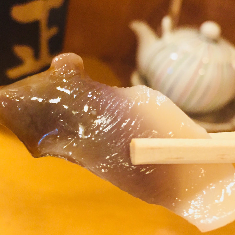 活きホッキ貝のお造り(すし正 )