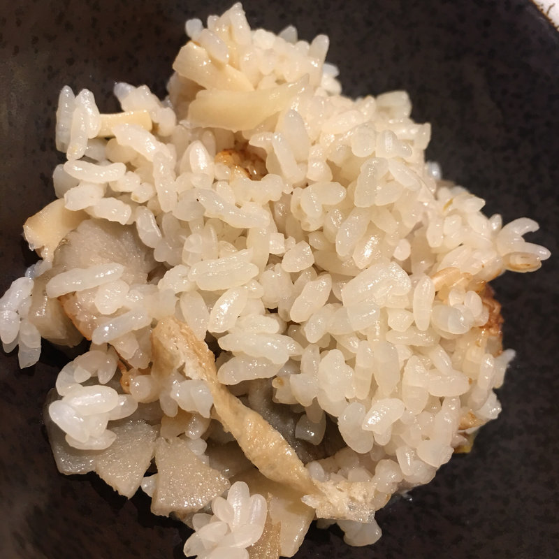 炊きたてとり釜めし(旨唐揚げと居酒メシ ミライザカ 天満橋店)