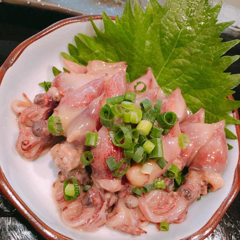 ホタルイカの酢味噌和え(日本酒BAR四季／SAKE BAR SHIKI)