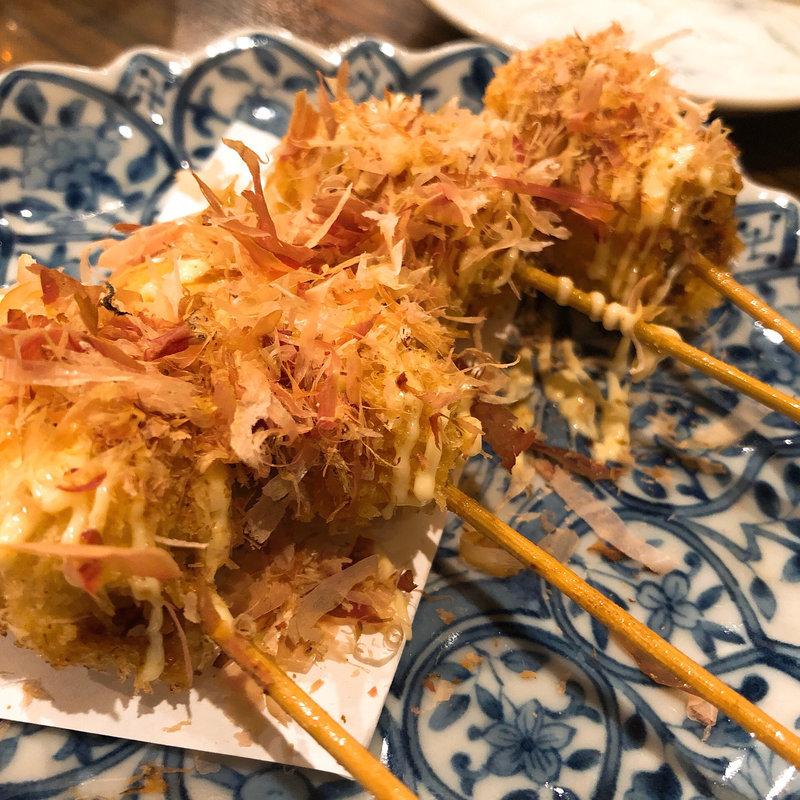 子持ち昆布串揚げ(ありたや)