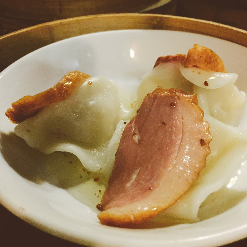 合鴨水餃子(蜃気楼)
