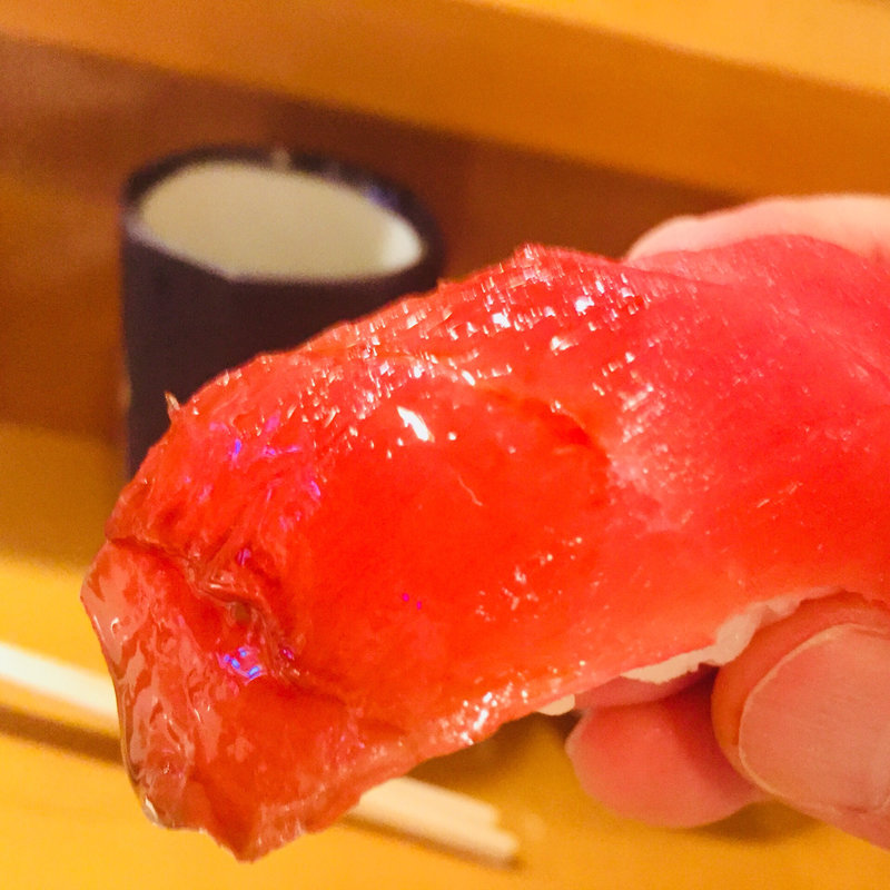 鮪赤身の握り(すし正 )