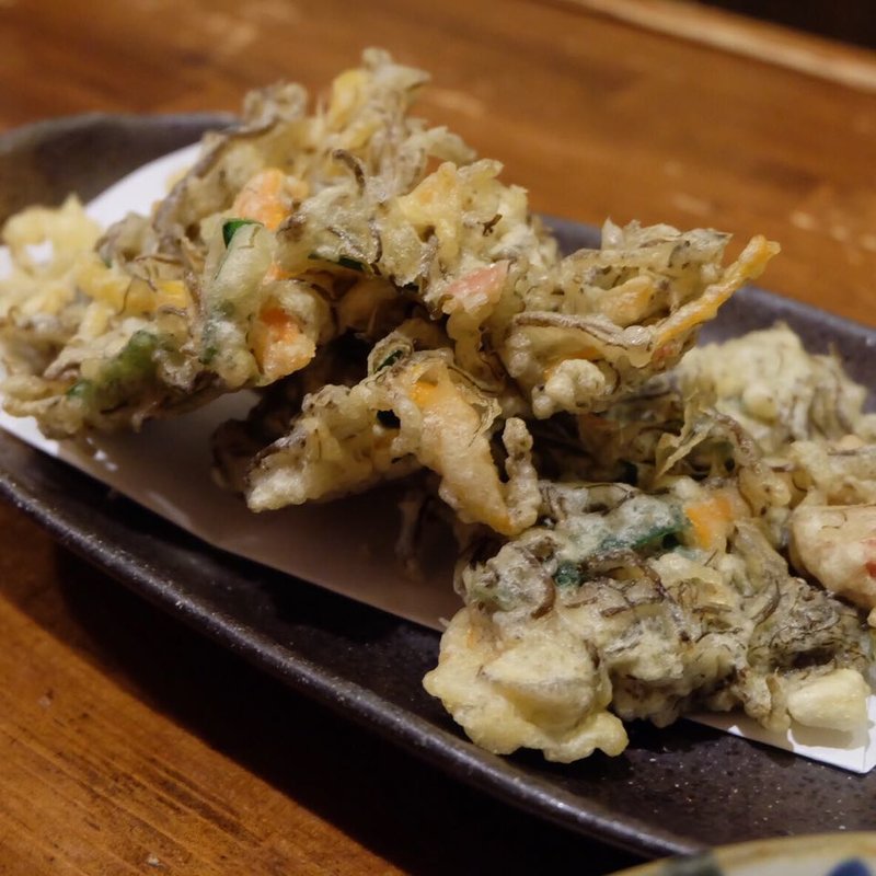 もずくの天ぷら(ゆうなんぎい)