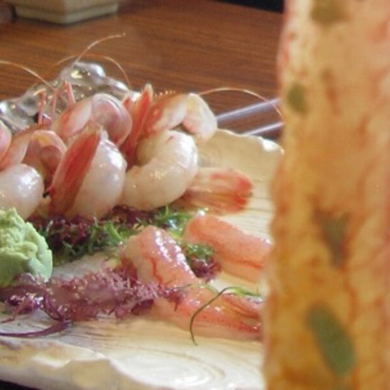 海老と蟹のしゃぶしゃぶ(味処あづま )