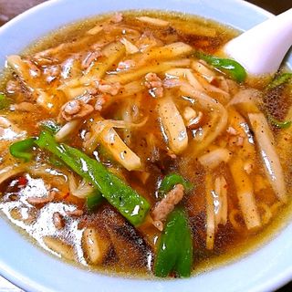 セロリー麺(中華料理とき)
