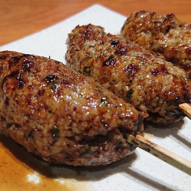 水炊きつくね串(不二楼)