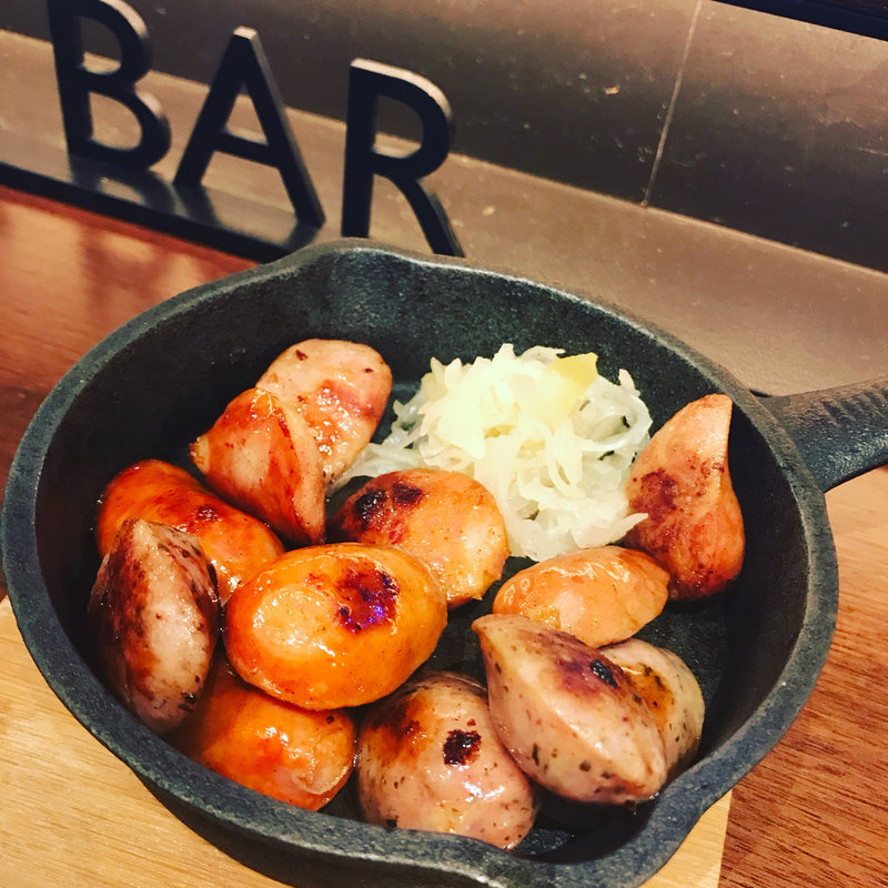 3種のソーセージグリル(フレッシュネスバーガー 日比谷店)