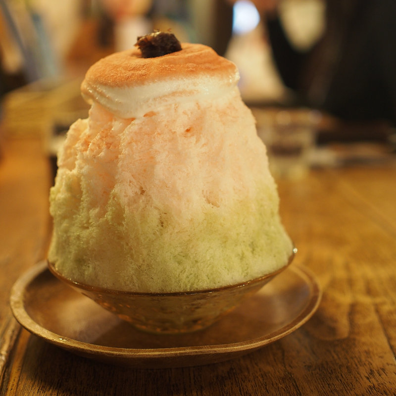 さくら薫る 桜・桜かき氷‼︎(紅茶付き)(cafe12)