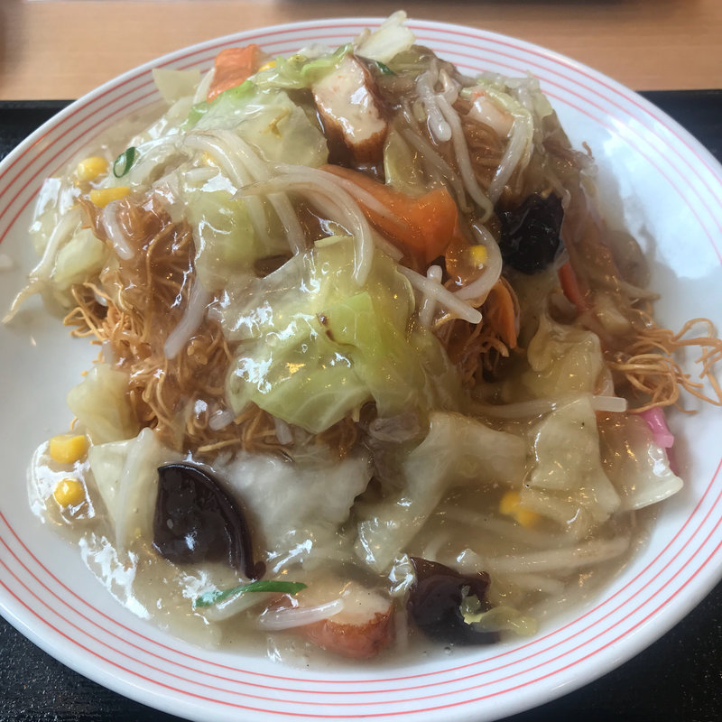 長崎皿うどん 麺増量(リンガーハット 保谷本町店)