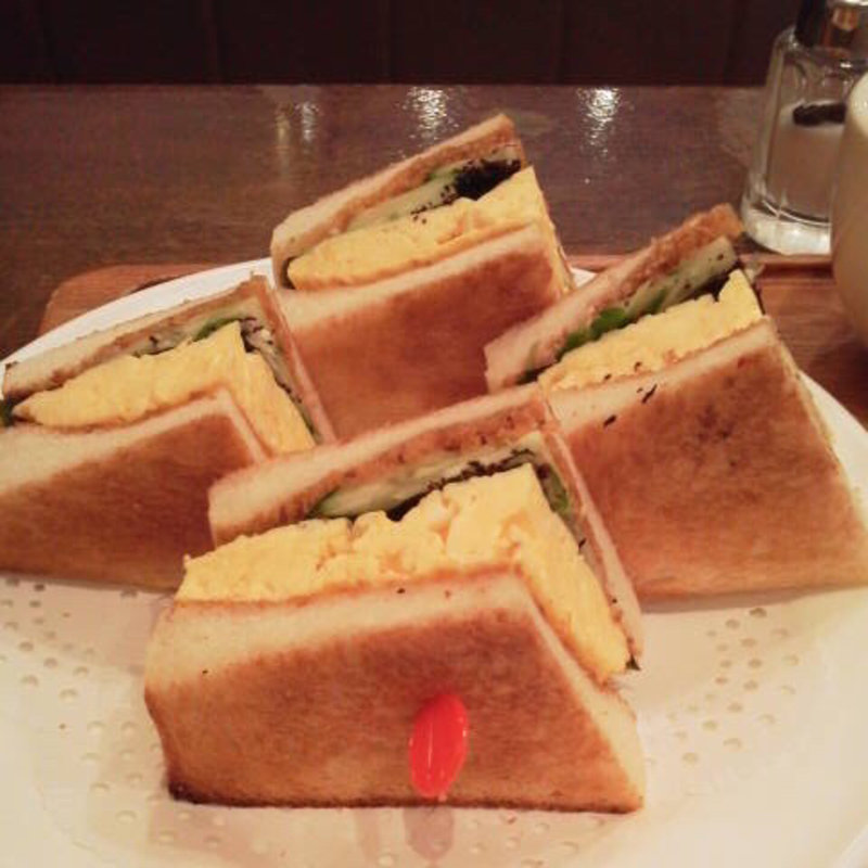 和風たまごサンド(コーヒーハウス マキ （COFFEE HOUSE maki）)