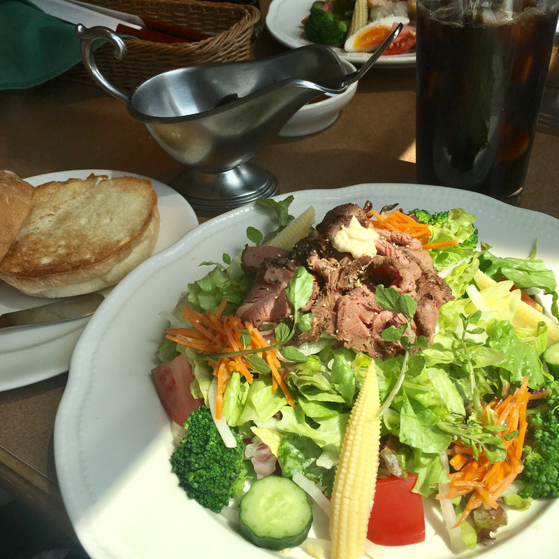 ローストビーフ サラダセット(神戸洋食キッチン)