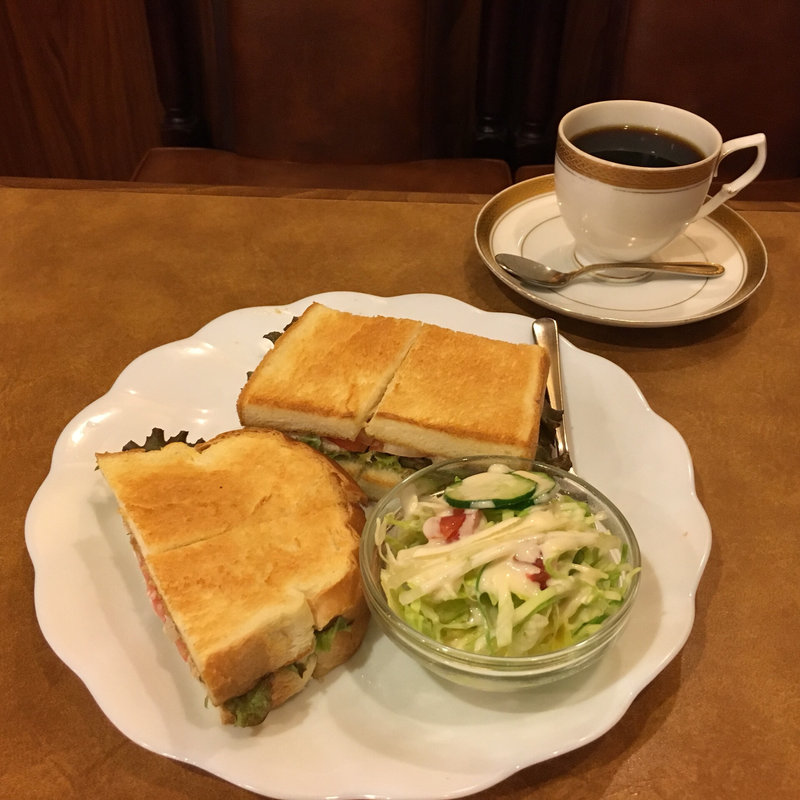 ツナサンド(珈琲館 麗門)