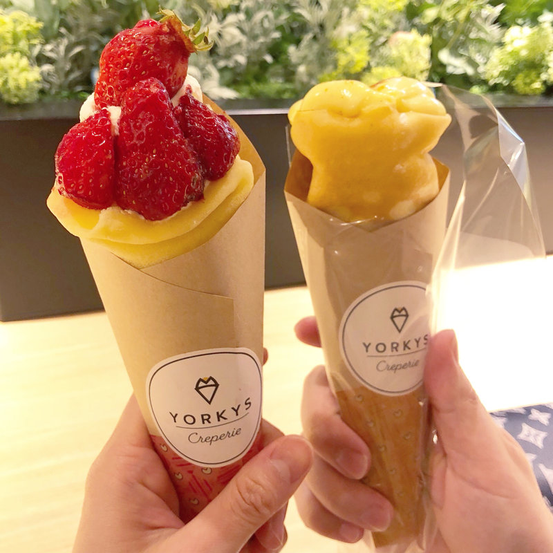 あまおうクレープ(yorkyscreperie)
