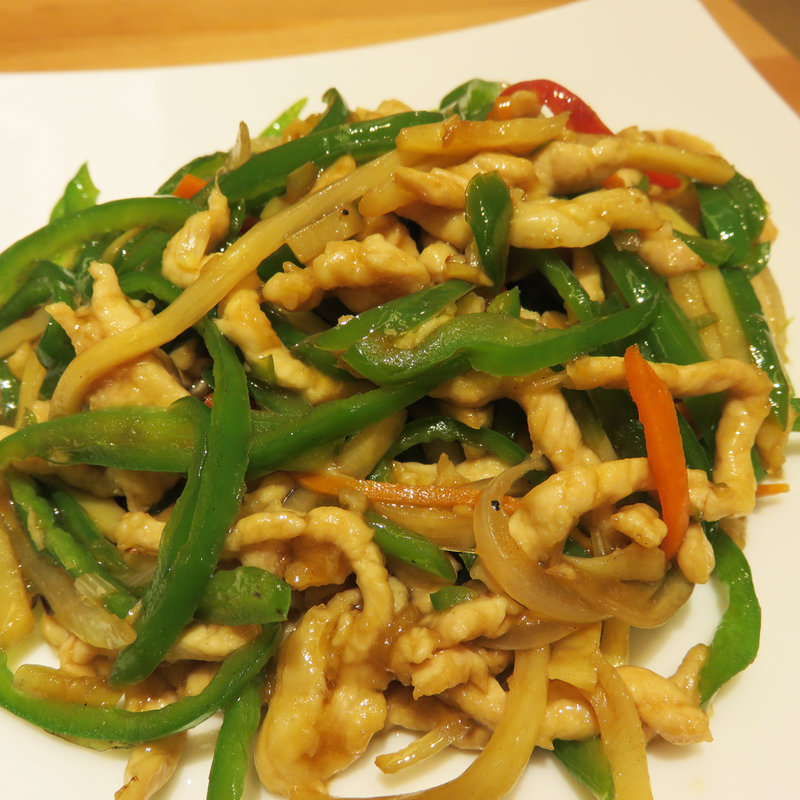 青椒肉絲(桂林米粉 山水家 （ケイリンコメコ サンスイヤ）)