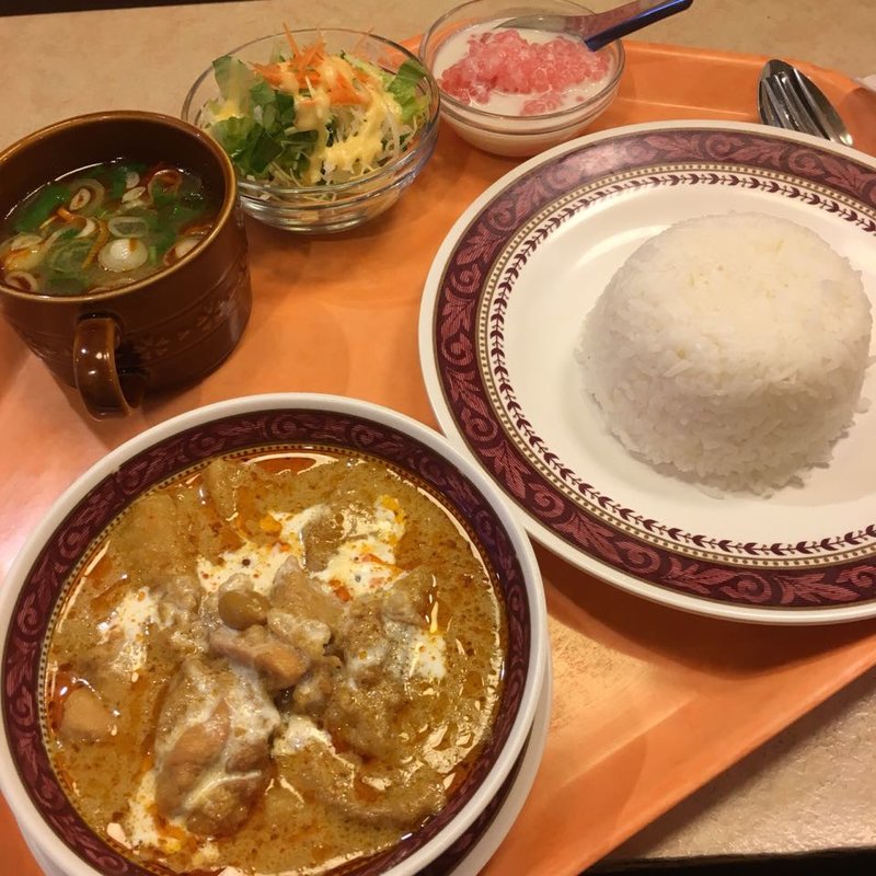 マッサマンカレーセット(サワデーすみ芳 鶴舞店 （サワデースミヨシ）)