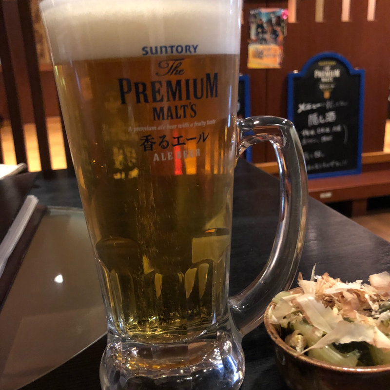 生ビール(中)(遊食彩宴居酒屋 Jambo家 （ジャンボヤ）)