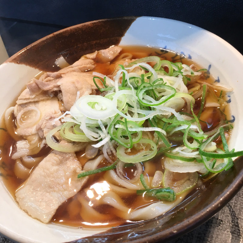 豚しゃぶきしめん(名代きしめん 住よし JR名古屋駅3・4番ホーム店)