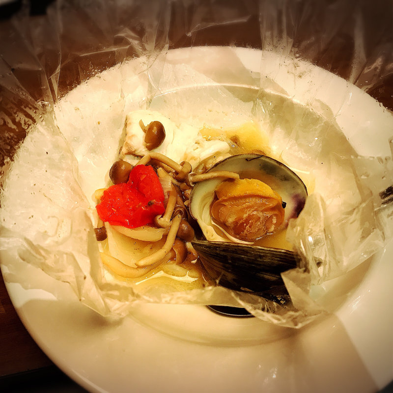 真鯛のアクアパッツァ(らんぷ)